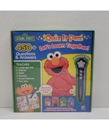 NEW Sesame Street Quiz It Pen 450 Questions &amp; Answers - 4 Book Box Set P... - $60.76 CAD