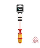 Wera VDE Insulated Screwdriver: Slotted 0.8 x 4 x 100 mm with Lasertip (... - $746.95 MXN