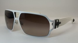 CHROME HEARTS Rehab-I Square Sunglasses RARE Japan frame White Shades - £686.73 GBP