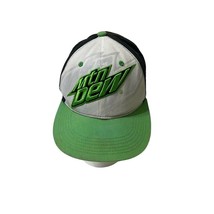 2013 Mountain Dew Raised Logo Faded Words Behind Logo Snapback Hat Cap P... - $25.01