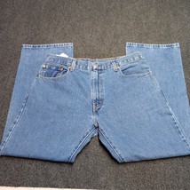 Levi 517 Jeans Men 38x30 Blue Slim Fit Boot Leg Light Wash Casual Nice Pants - £18.47 GBP