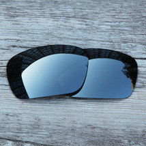 Silver Titanium polarized Replacement Lenses for Oakley Fuel Cell - £11.59 GBP