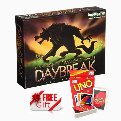 Day Break Ultimate Werewolf Board Game Family Fun Party Game (Free UNO Card) - £45.94 GBP