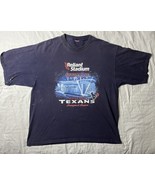 VTG 2002 Reliant Stadium Inaugural Season Houston Texans T Shirt Blue Di... - €21,15 EUR