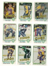 9 1981-82 Opc Hockey Cards Exmt Or Better #6 Marcel Dionne &amp; L.A. Kings - £6.17 GBP