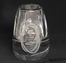 Olympics Beijing 2008 Samsung Partner Commemorative Crystal Glass Bowl Trophy - £55.77 GBP