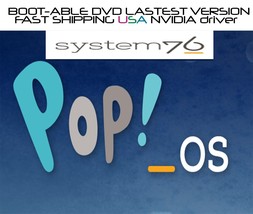 Pop Os System 76 22.04 Lts N Vidia Bootable Dvd Latest Version Same Day Shipping! - £7.66 GBP