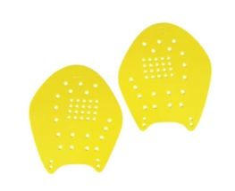 Swim Training Hand Paddles Yellow Stroke Maker Technique Paddles Medium NWT - $264.15 MXN