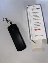 Portable Siren Security Alarm LED Light Key Chain with Flash Light Alert... - £7.78 GBP