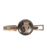Antique Sterling Silver Thailand Siam Tie Clip Men&#39;s Jewelry Goddess Design - $12.93 CAD