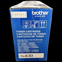 Brother TN630 Black Toner Cartridge OEM Genuine Authentic Original TN 630 - $40.01