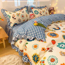 American Style Garden Style Sunflower Quilt Suit - $125.90+