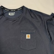 Carhartt Force Relaxed Fit Men's 3XL Tall Blue  Short Sleeve T-Shirt 104616 126 image 4