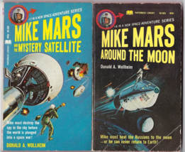 1966 Mike Mars Space Adventure Paperback Book Lot #7 &amp; #8 By Donald A Wollheim - £19.45 GBP