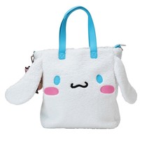 Universal S Sanrio Cinnamoroll Cosplay Sherpa Tote Crossbody Bag With Co... - $133.99