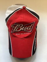 Vintage Kasey Kahne #9 Budweiser Drivers Line Adjustable Hat Cap NASCAR Red - £10.07 GBP