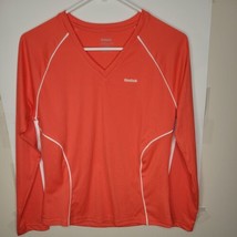 Reebok Womans Play Dry Long Sleeve Shirt Size Large - £3.11 GBP