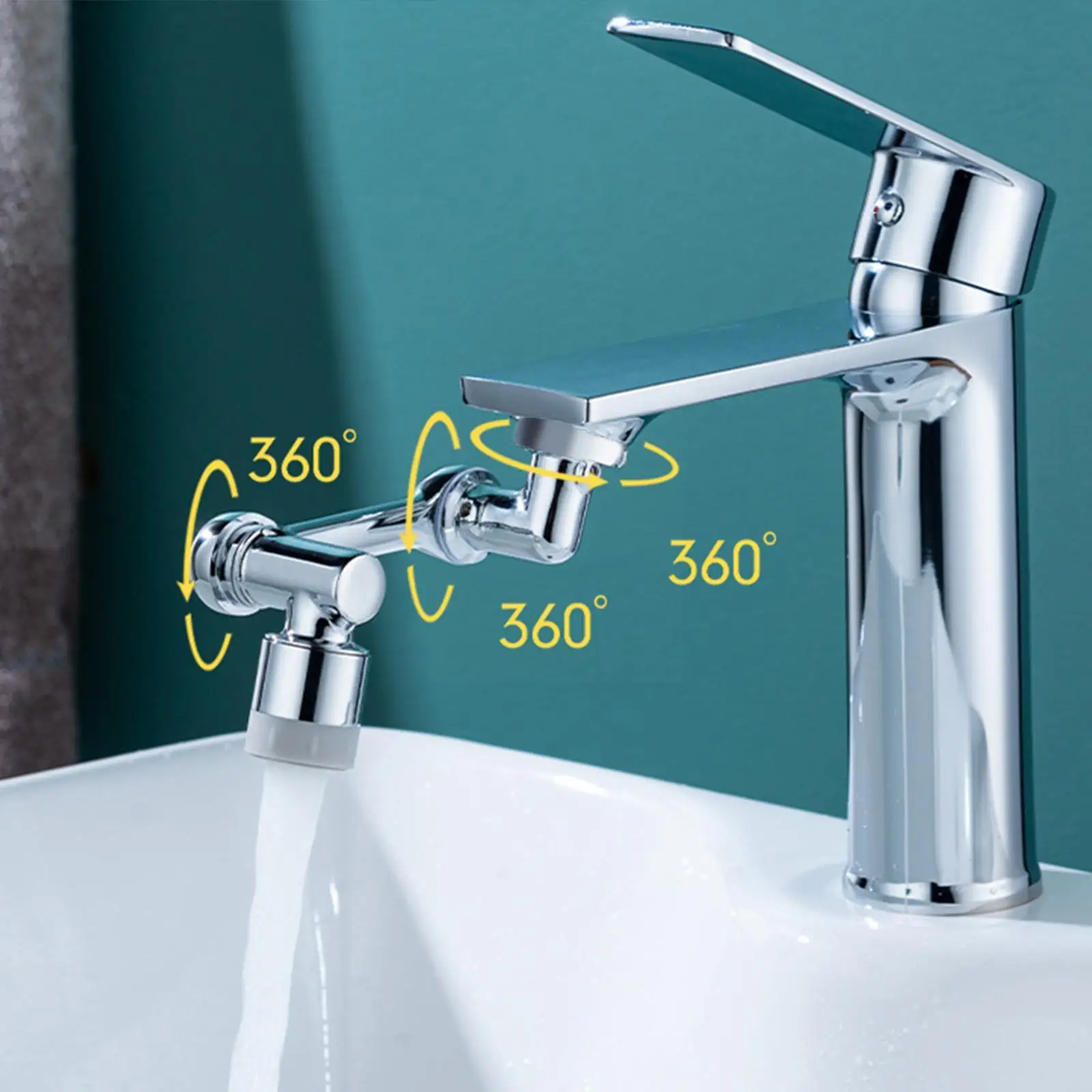 Sporting Universal 1080 °swivel Faucet Aerator Robotic Arm Kitchen Faucet Faucet - £18.47 GBP