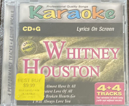 Whitney Houston Karaoke Bay Singing Machine CD+G - brand new and sealed - £7.92 GBP