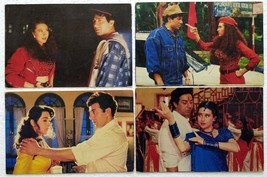 Bollywood Sunny Deol Karisma Kapoor 4 Post card Postcard Lot Set India Stars - £27.52 GBP