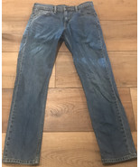 Levis 511 Slim Fit Mens Blue Denim Jeans Light Wash Size 30x30 - £19.28 GBP
