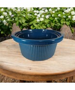 Rival OEM Crock Pot Slow Cooker Replacement Stoneware Dark Blue Insert 3355 - $20.53