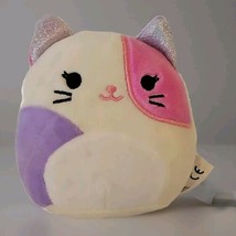 Squishmallows Calico Cat Plush Canadian Mystery Capsule Pink Purple Kitty 2019 - £19.29 GBP