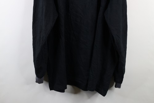 Vintage Sean John Mens 3XL Distressed Spell Out Script Long Sleeve T-Shirt Black Item image 13