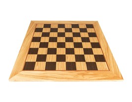 Handmade olive wood chess board handmade chessboard 50.8cm (50x50cm) - $121.91