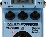 Zoom Ms-70Cdr Multistomp Guitar Effects Pedal, Single, In Effects, Tuner. - £132.09 GBP