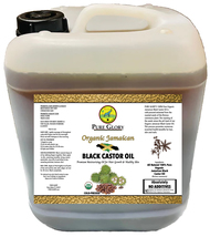 Organic Jamaican Black Castor Oil(PURE GLORY)(256oz 2-Gallon)JBCO Wholesale/Bulk - £128.67 GBP