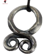 Pendant Viking Troll Cross Pendants - Hand-Forged Iron - Norse/Medieval/... - £35.69 GBP