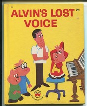 Vtg 1963 Alvin &amp; the Chipmunks Alvin&#39;s Lost Voice Wonder Book Nice David Seville - £12.17 GBP