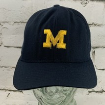 Ballcap M Nutmeg Hat Navy Blue Snapback Vintage - $11.88