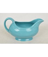 Fiestaware Gravy Boat Green Turquoise Homer Laughlin Vintage - $29.70