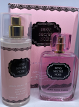 Jean Marc Paris Sexy Secret Noir Eau de Parfum Perfume Spray 50ml/1.7oz GIFT SET - £27.54 GBP