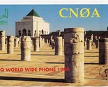 QSL Card CN0A French DX Operation Morocco Maroc 1990 - $13.86