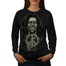 Peace Rasta Bob Marley Jumper Rasta Life Women Sweatshirt - £15.17 GBP