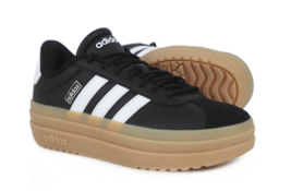 adidas VL Court Bold Women&#39;s Sportswear Sneakers Casual Shoes Black NWT ... - £80.01 GBP