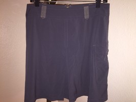 Women&#39;s TITLE NINE GRAY GOLF CASUAL STRETCHY SKIRT SZ 10 - £20.52 GBP