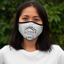 Stay wild printed face mask outdoor adventure accessory nature inspired style thumb200