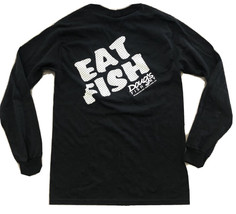 Doug’s Fish Fry Long Sleeve Tee T-shirt Adult S Black Upstate NY Finger ... - £15.71 GBP