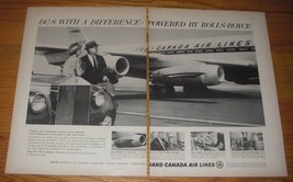 1960 TCA Trans-Canada Air Lines Ad - DC-8 with a difference - £11.79 GBP