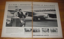 1960 TCA Trans-Canada Air Lines Ad - DC-8 with a difference - $14.99