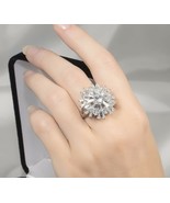 Womens 2.8 Ct CZ Fashion RING Elegant Bridal Design White Gold Plated Si... - $39.71 CAD