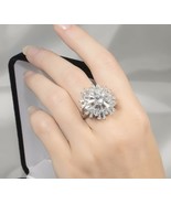 Womens 2.8 Ct CZ Fashion RING Elegant Bridal Design White Gold Plated Si... - £22.68 GBP