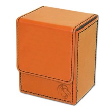 12 BCW Padded Leatherette Deck Case LX Orange - £81.26 GBP