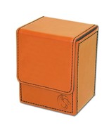 12 BCW Padded Leatherette Deck Case LX Orange - $101.66