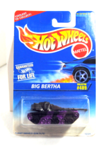 Hot Wheels Mattel Big Bertha Turret Swivels Gun Tilts Collection #489 19... - $6.75