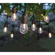 Hampton Bay 12-Light 24 ft. Indoor/Outdoor String Light with S14 Single ... - €19,11 EUR